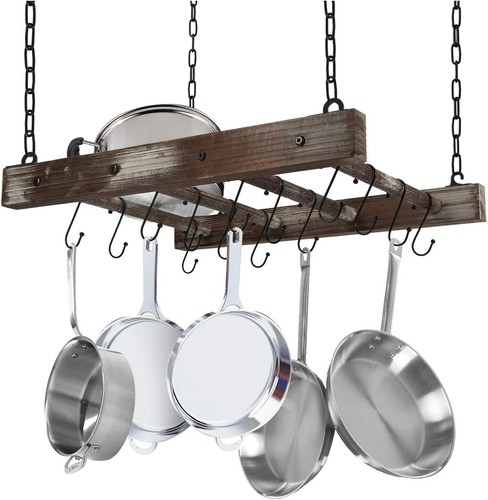 Pentola legno rustica porta - in,