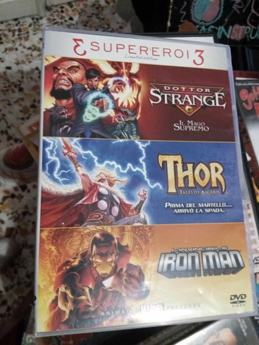 Dvd supereroi iron man thor - iron,