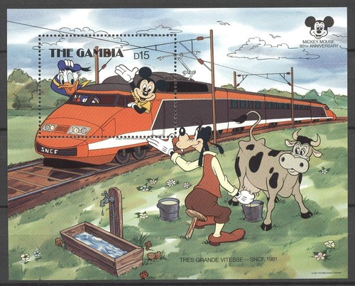 Walt disney ferrovia gambia - disney,,