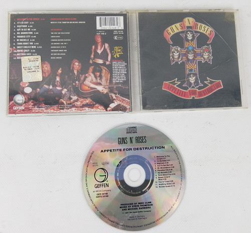 Guns roses appetite for - appetite,