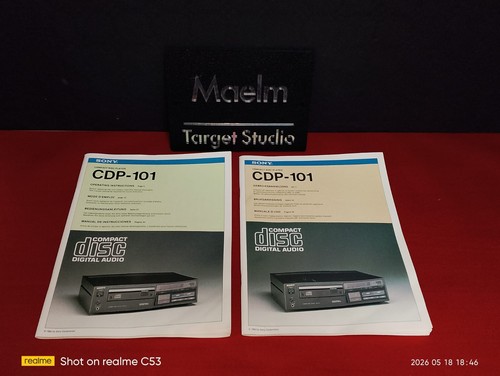 Sony cdp 101 player - cd, service