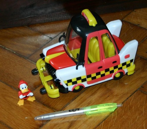 Taxi paperoga fethry duck - taxi,