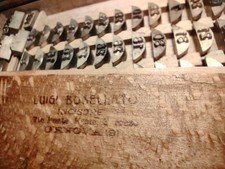 BUSELLATO GENOVA PUNZONI