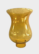 Ricambio Paralume Paraluce Vetro Soffiato Lampada Lume petrolio H 15Cm.