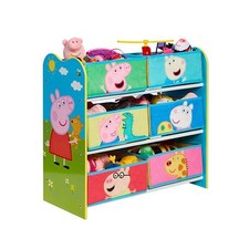 Scaffale portagiochi Peppa Pig