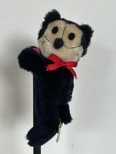 Vintage Felix Il Gatto Peluche Clip On Giocattolo 1982 Matita Topper Pincher.