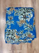 Tessuto stampa fatto a mano cotone indiano 25 iarde Sanganeri tessuto stampato a blocchi a mano