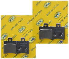 Front rear brake - front&rear, pads