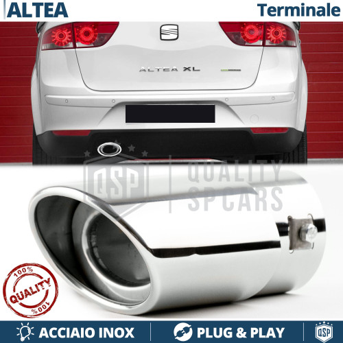 Terminale scarico ovale - terminale, di