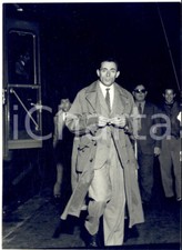 1954 MILANO CICLISMO Fausto COPPI in partenza per il Giro d'Italia *Foto 13x18