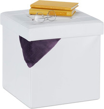 Pouf Contenitore Pieghevole