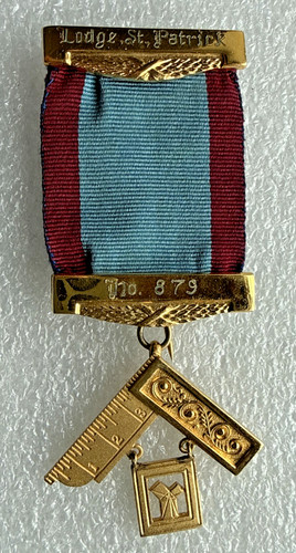 Irish masonic medal - irish, jewel