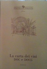 LA CARTA DEI VINI DOC DOCG enoteca italiana