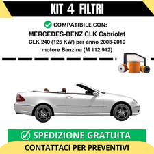 Kit 4 Filtri Tagliando per