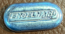 Engelhard Australia lingotto argento ovale colato 2 oz .999 - RARO