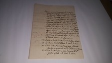 VECCHIO MANOSCRITTO ANTICO