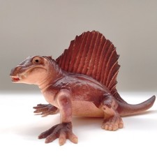 Vintage 1989 Yolanda Dimetrodon dalla Spagna gomma solida dinosauri preistorici