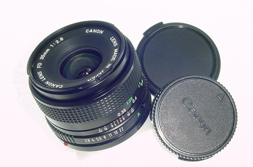 Canon 35mm fd wide angle - f/2.8,