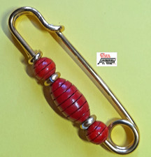 "SPILLA color ORO  con INSERTI
