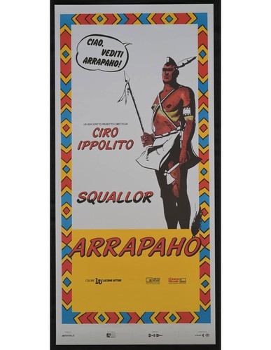 Locandina arrapaho squallor - locandina,