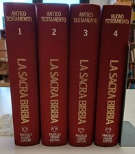 LA SACRA BIBBIA - 4 VOLUMI - Fratelli Fabbri Editori 1977 - Tavole di  G. Dorè