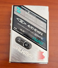 Sony Cassette Walkman WM-F100II F102 Lettore Cassette Portatile Nuovo Cinghia NO