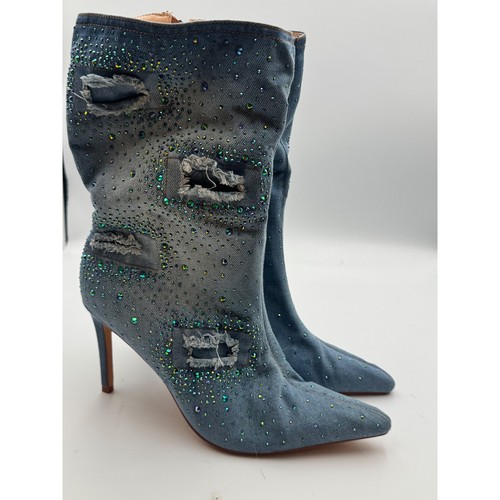Stivali stiletto vivianly blu - stiletto,