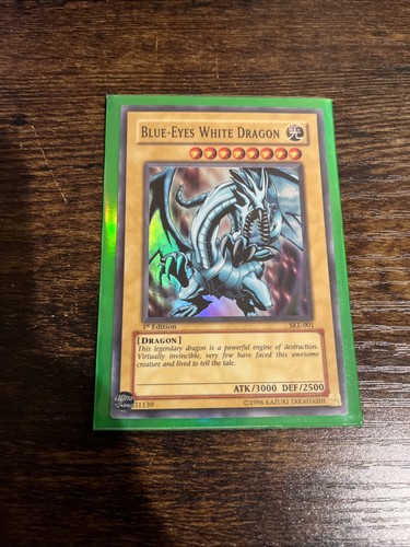 Blue eyes white dragon - blue-eyes, ske-001