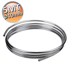 Rotolo 5 mt tubo rame cromato