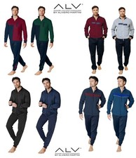 ALV by Alviero Martini Tuta Da Uomo Felpata In Tessuto Poliestere Vari Colori