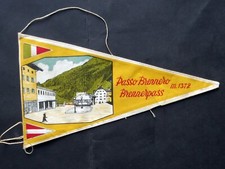 bandierina- pennant PASSO BRENNERO 1372 mt. Vespa lambretta auto - 60/70s stoffa