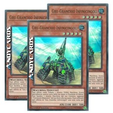 3x GRU GRANCHIO INFINICINGOLI (Infinitrack Crab Crane) Super R INCH IT003 • 1Ed