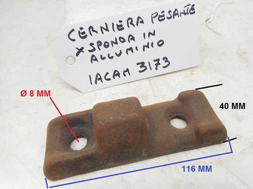 Cerniera sponda cassoni
