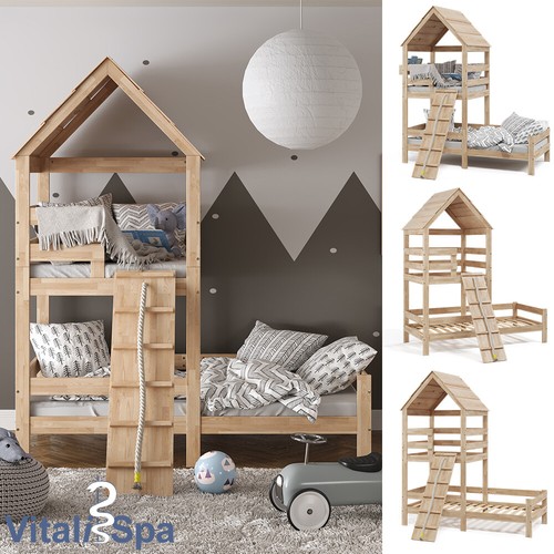 Letto per bimbi teddy - letto, 90x200cm