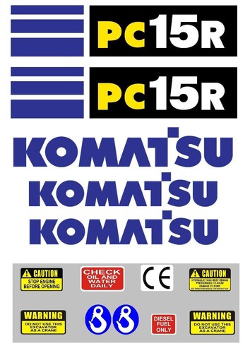Set adesivi decalcomanie per