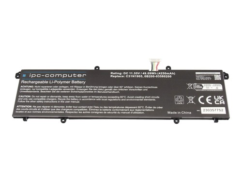Batteria per asus m6500qb - batteria,