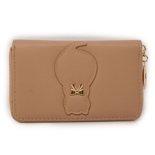 Portafoglio da donna beige