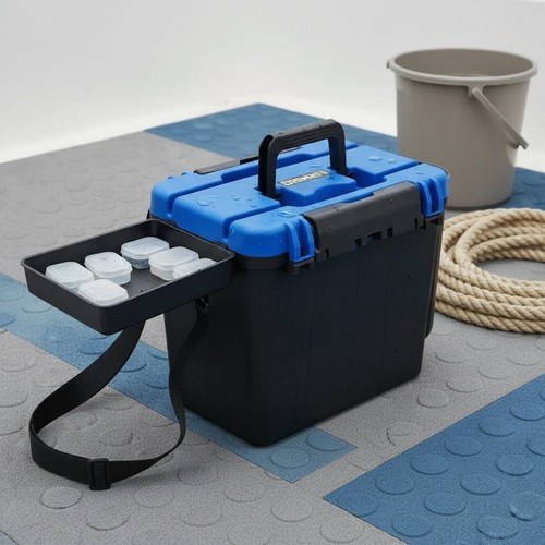 Box pesca con seduta ampio - da,