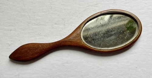 Raro antico specchio mano in - specchio, a