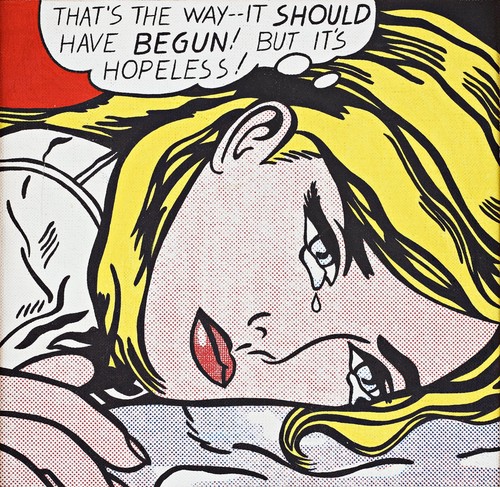 Affiche art roy lichtenstein - affiche,