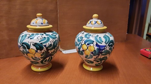 Coppia vasi vintage ceramica - vintage,