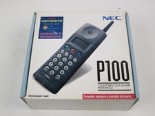 vecchio telefono cordless NEC P100 cellulare portatile vintage