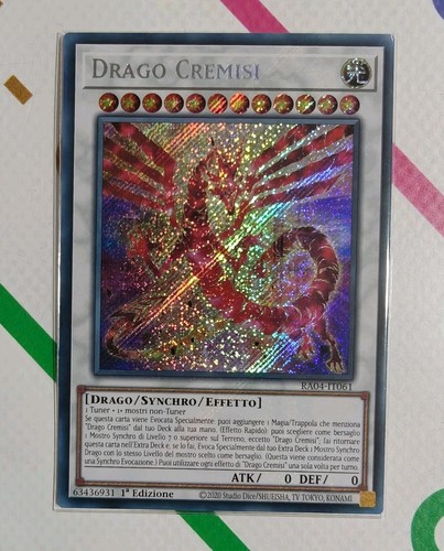 Drago cremisi crimson - •, (crimson