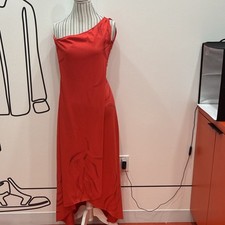 Saks Fifth Avenue Leslie J Red