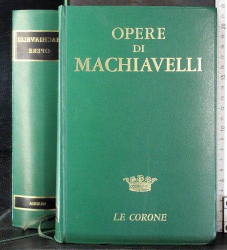 Opere machiavelli mursia - machiavelli., mursia.