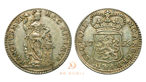 Pays bas gulden - 1/4, 1759