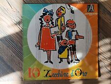 Disco Vinile 10° Zecchino D'oro 1968 Cristina D'Avena