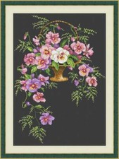 Kit punto croce Viola (tela