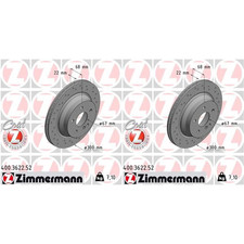 2 dischi freno Zimmermann