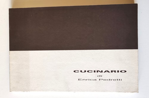 Cucinario poetica della - cucinario.,